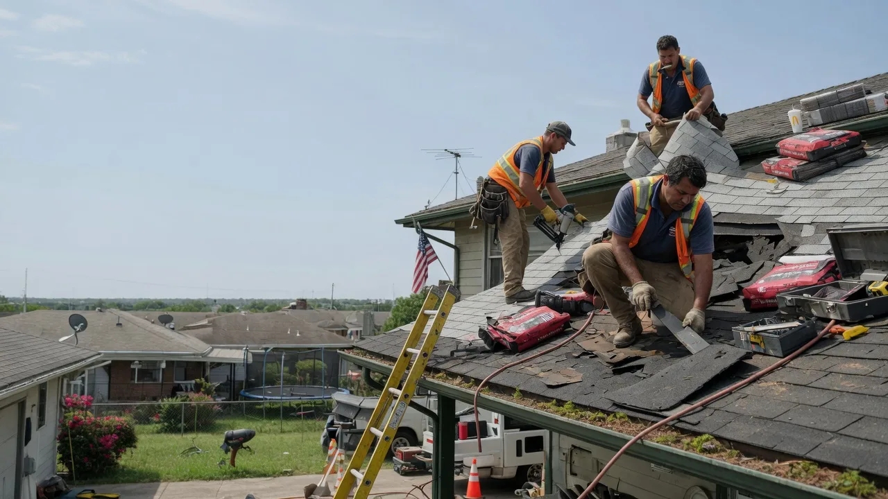 Roof Repair in Gunter, TX near me